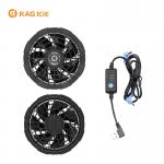 Brushless Air Conditioning Jacket Cooling Fan 5V USB Power Supply for sale
