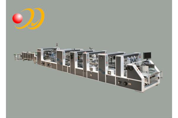 Multifunctional Automatic Folder Gluer Machine High - Speed Carton