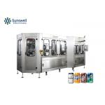 Aluminum Can Soda Beverage Filling Production Line Carbonated Bottling Machine for sale