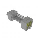 EBCM-1-4-10-1-R-N-06-1-R-N Connectors ExaMAX 2.00 mm High-Speed Backplane Cable Header for sale