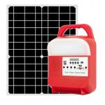 Portable Phone Rechargeable Solar Home System Kit Energy Saving Lamp Panel Light for sale