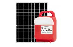 China Portable Phone Rechargeable Solar Home System Kit Energy Saving Lamp Panel Light supplier