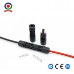 TUV Male Female Solar Cable Connectors 1500V DC IP67 For cProject for sale
