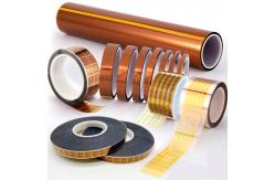 China 0.03mm Polyimide Silicone Adhesive Tape Excellent Solvent Resistant supplier