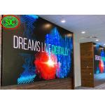 Vivid Color LED Advertising Display Indoor With Temperature Sensor, Led TV Screen for sale