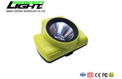 China IP68 18000LUX 6800mAh Rechargeable Mining Cap Lamps high illuminous, wire and wireless available supplier