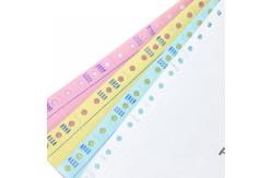 China CF CB 65um 4 Lines Black Computer Pre Collated Carbonless Paper supplier