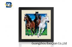 China Eco - Friendly PP / PET 3D Lenticular Pictures , 3D Image Without Frame supplier
