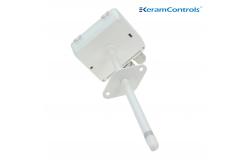 China 0~5V Backlight LCD Temperature Humidity Transmitter For HVAC System supplier