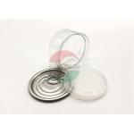 Small Size Clear Plastic Jars Easy Open Can With Customized Logo