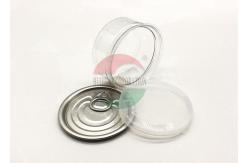 China Small Size Clear Plastic Jars Easy Open Can With Customized Logo supplier