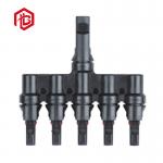 Custom T Branch Solar Panel PV Connectors MC 4 1 to 2 3 Photovoltaic DC Conector for sale