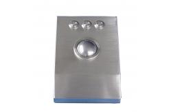 China IP65 Dynamic washable 38mm Trackball Vandal Proof  mouse with USB interface supplier