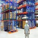 Diversified Double Deep Pallet Rack Customized Heavy Duty Storage Rack For Warehouse for sale