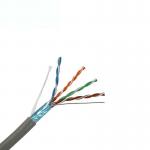 Shielded Communication Indoor Ethernet Cable Cat5e CCA Copper FTP 1000ft for sale