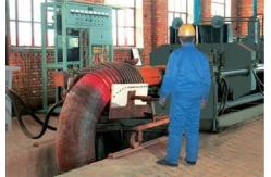 China Carbon Steel Elbow Making Machine With Advanced Hot Forming Technology supplier