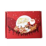 Advent Calendar Christmas Cardboard Gift Boxes Embossing Printing for sale