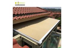 China Motorized Skylight Retractable Roof Awning Roof Sunshade Retractable Awnings supplier