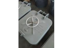 China Weather-tight Quick Action Steel Marine Hatch Cover with Strong Spring Hinges supplier