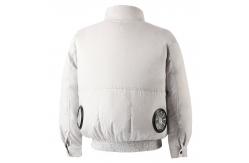 China White 12V Air Conditioned Shirts Heatstroke Prevention Air Con Clothing supplier