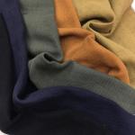 Woven Breathable Yarn-Dyed Solid Color Pure Cotton Fabric Durable for sale