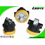 PC Material Led Cordless Mining Cap Lights Yellow Cover With 18650 Li - Ion Battery for sale