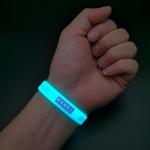 Silicone wristbands promotional items 20cm-25cm Length