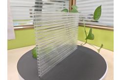 China Clear Polycarbonate Hollow Sheet Roofing with UV Protection for Residential & Commercial Use supplier