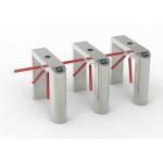 Stainless Steel Arm Turnstile Tripod , Rs485 Tripod Barrier Gate 600mm Passage Width for sale