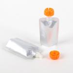 200ml Plastic Aluminum Foil Laminated Stand Up Spout Pouch For Drink Juice Beverage for sale