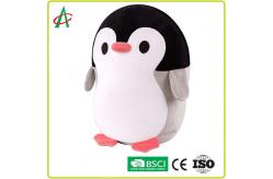 China Long Pile Fur Stuffed Penguin Toy BSCI Certified supplier