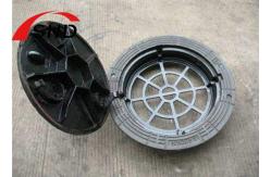 China Double Layer Anti Settlement D400 Ductile Iron Covers / Round Manhole Cover supplier