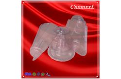 China 4-Layer Clear Smaller Plastic Macaron Tower Party Favor Boxes supplier