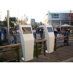 Advertising Display Outdoor Information Kiosk , Self Service High Brightness Kiosk Touch Screen Monitor for sale