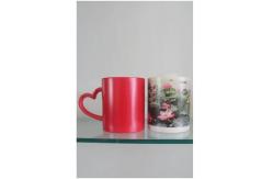 China Sublimation Heart Handle Mug ( Full Red) supplier