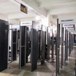 Infrared Body Checking Walk Through Temperature Scanner Single Line Of Lcd Display