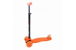 China LED Light Up 3 Wheel Kick Scooter Aluminum Adjustable Handle T-Bar supplier