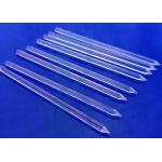 ISO9001 Quartz Glass Rod Polishing Clear Heating Heat Resistance Transparent for sale