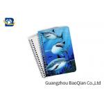 Decorative 3D Flip Effect Lenticular Notebook For Shark A1 / A2 / A3 Custom Size for sale