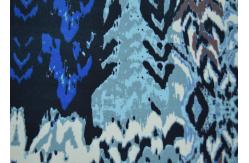 China 6OZ Beautiful Patterned Polyester Fabric Heat Transfer Printing For Shoes supplier