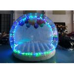 3 Meter Dia Inflatable Snow Globe Photo Booth With Blowing for sale
