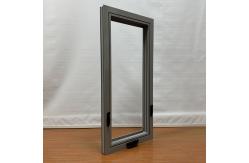 China 1.4mm - 2.0mm Aluminium Sliding Windows With Grill Modern Fixed Aluminum Awnings supplier