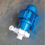Iron Casing Megnetic Driven Centrifugal Pump With Fluorine Plastic Flow Through Components