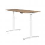 Melamine Board Materials Standing Table Electric Height Adjustable Computer Desk for sale