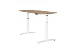 China Melamine Board Materials Standing Table Electric Height Adjustable Computer Desk supplier