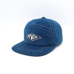 BSCI Custom Men High Quality 7 Panel Corduroy Flat Brim Embroidery Patch Logo Sport  Baseball Snapback Cap for sale