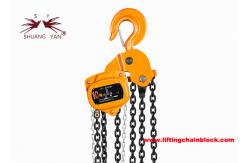 China Galvanized Manual Chain Block With 360 Rotate Safety Hook From Chongqing Kinglong supplier