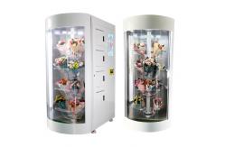 China High End Fresh Flower Vending Machine Cold Rolled Steel With LCD Touch Screen supplier