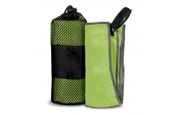 China Square Quick Dry Sports Microfiber Gym Towels With Logo And Clip supplier