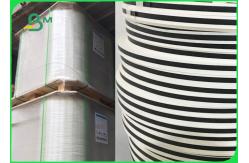 China 14mm 15mm Custom Printed Striped Drinking Straw Paper FDA Biodegradable supplier